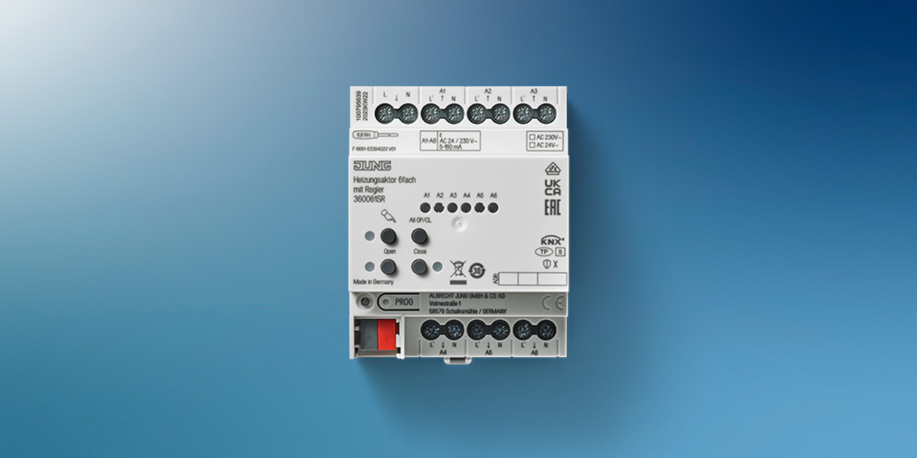 KNX Heizungsaktor 6-fach bei Möser-Elektrotechnik GmbH in Mücke